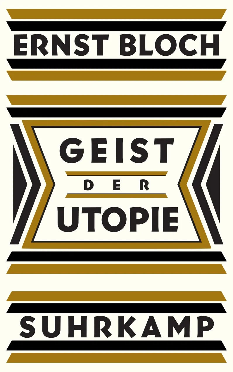 Buchcover von 'Geist der Utopie' - Paperback von Ernst Bloch