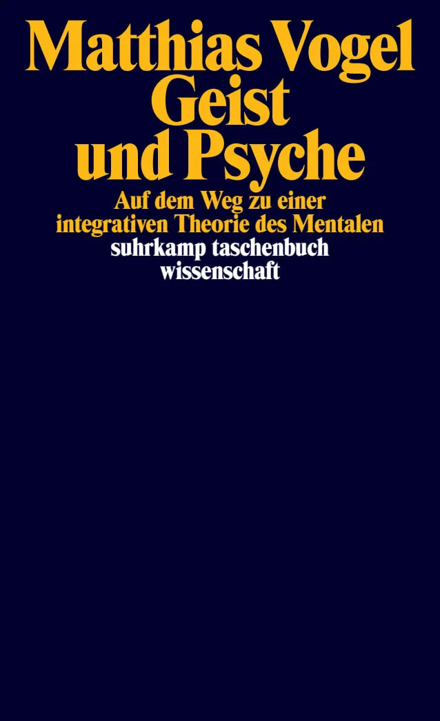 Buchcover von 'Geist und Psyche' - Taschenbuch von Matthias Vogel
