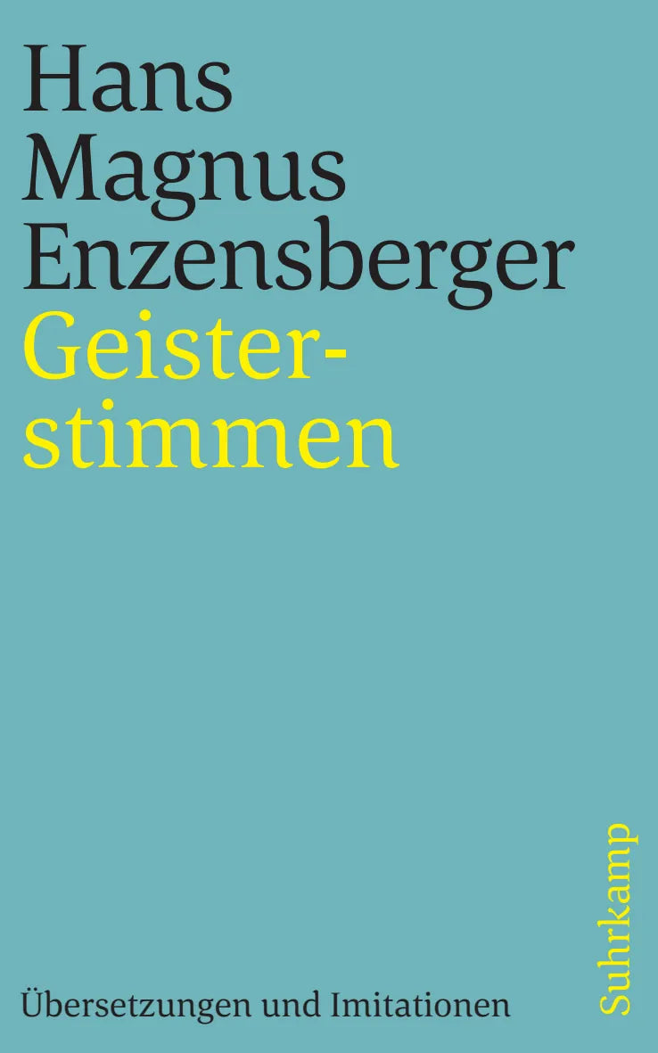 Buchcover von 'Geisterstimmen' - Taschenbuch von Hans Magnus Enzensberger