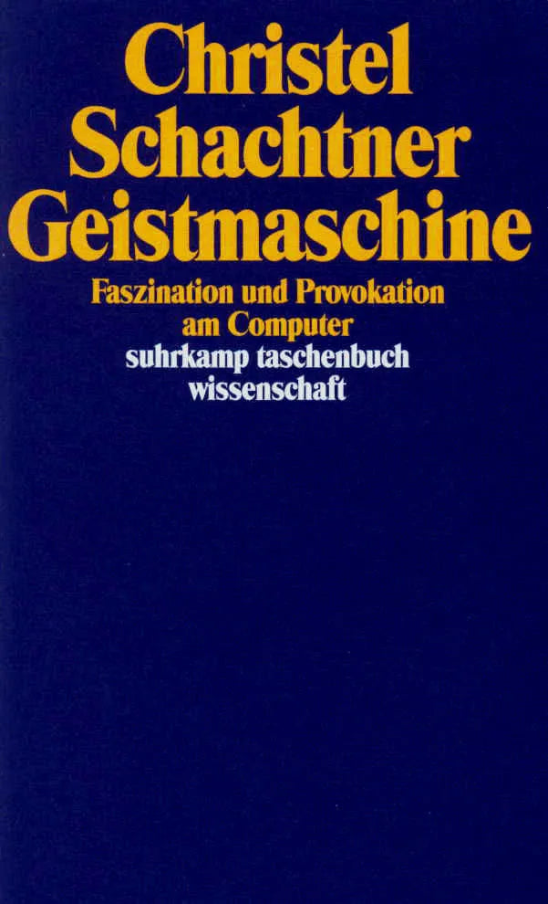 Buchcover von 'Geistmaschine' - Taschenbuch von Christina Schachtner