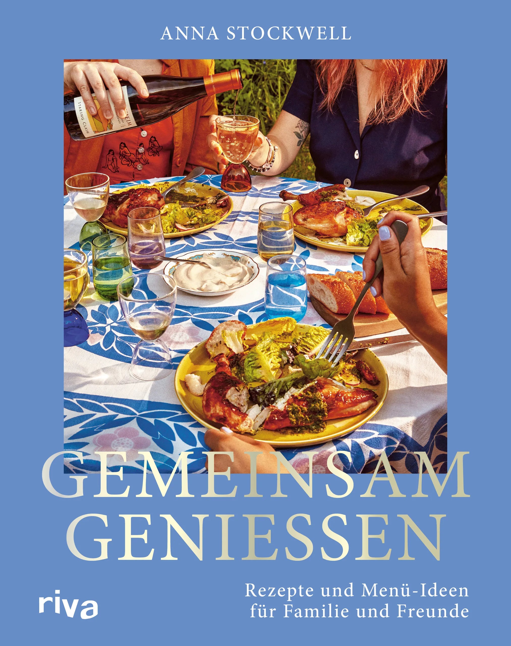 Buchcover von 'Gemeinsam genießen' - Gebundene Ausgabe von Anna Stockwell
