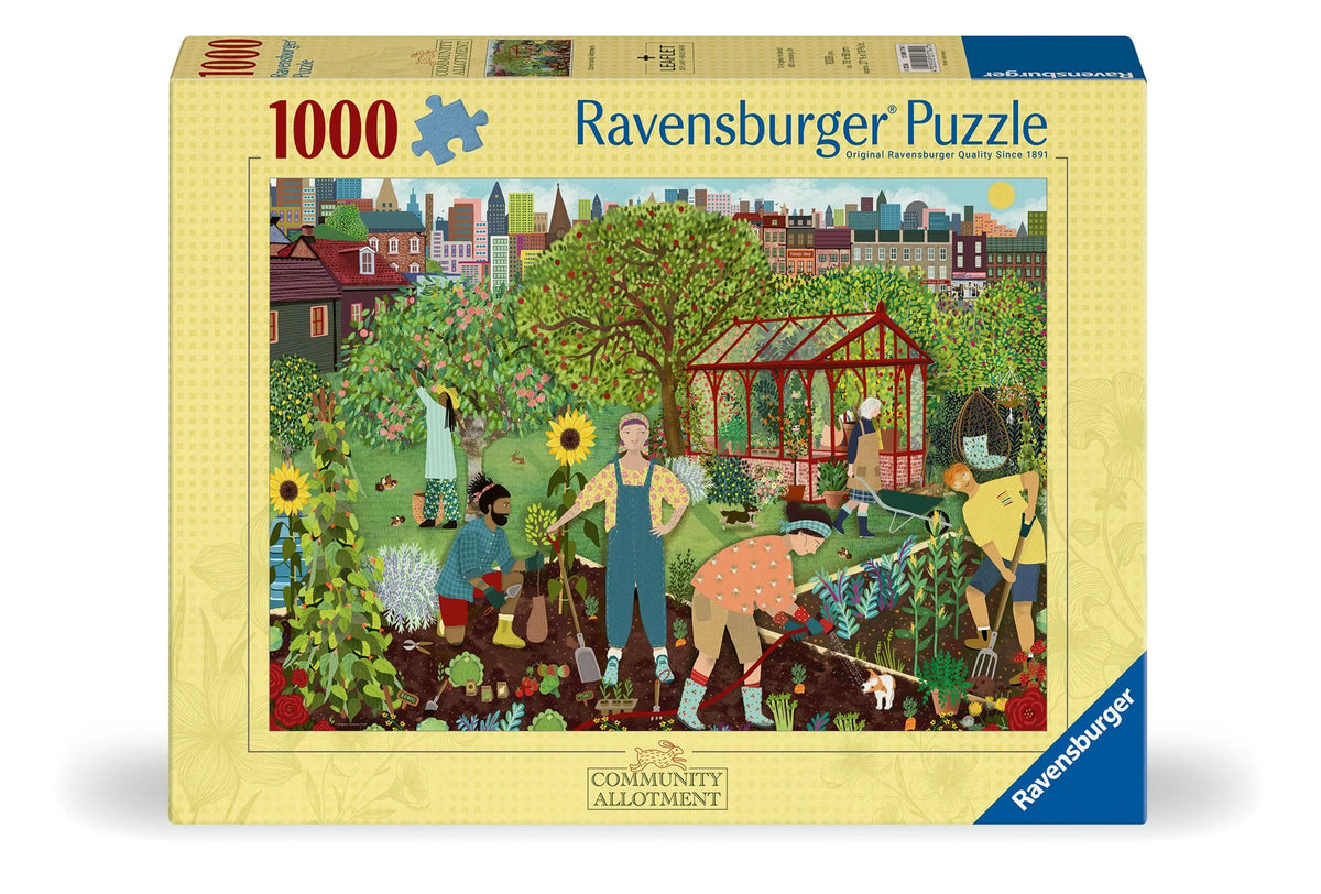 Puzzle: Erwachsenenpuzzle 1000 Teile - Gemeinschaftsgarten
