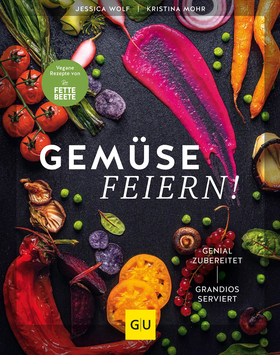 Buchcover von 'Gemüse feiern!' - Gebundene Ausgabe von Jessica Wolf