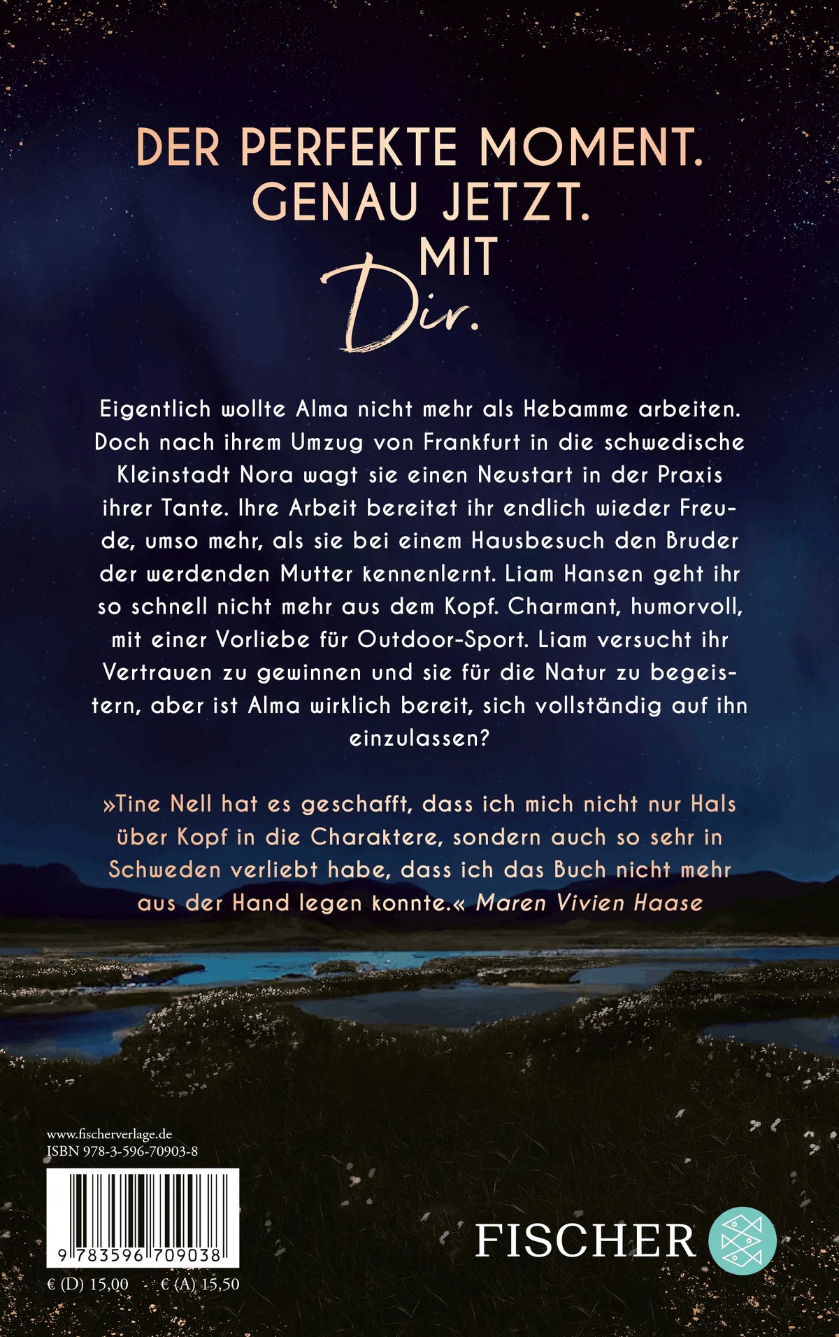 Rückseite: Genau jetzt mit dir (Paperback)