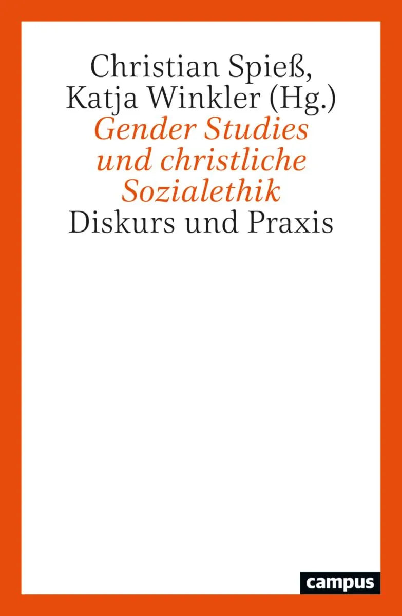 Cover: Gender Studies und christliche Sozialethik (E-Book) von Christian Spieß