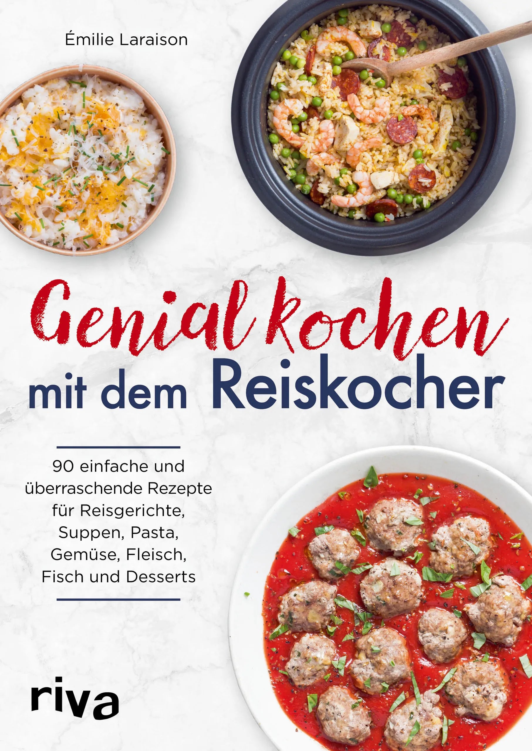 Buchcover von 'Genial kochen mit dem Reiskocher' - Taschenbuch von Émilie Laraison