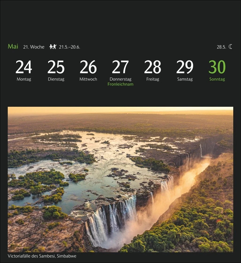 GEO Ferne Horizonte Postkartenkalender 2027 - Wochenkalender mit 53 Postkarten – Ansicht