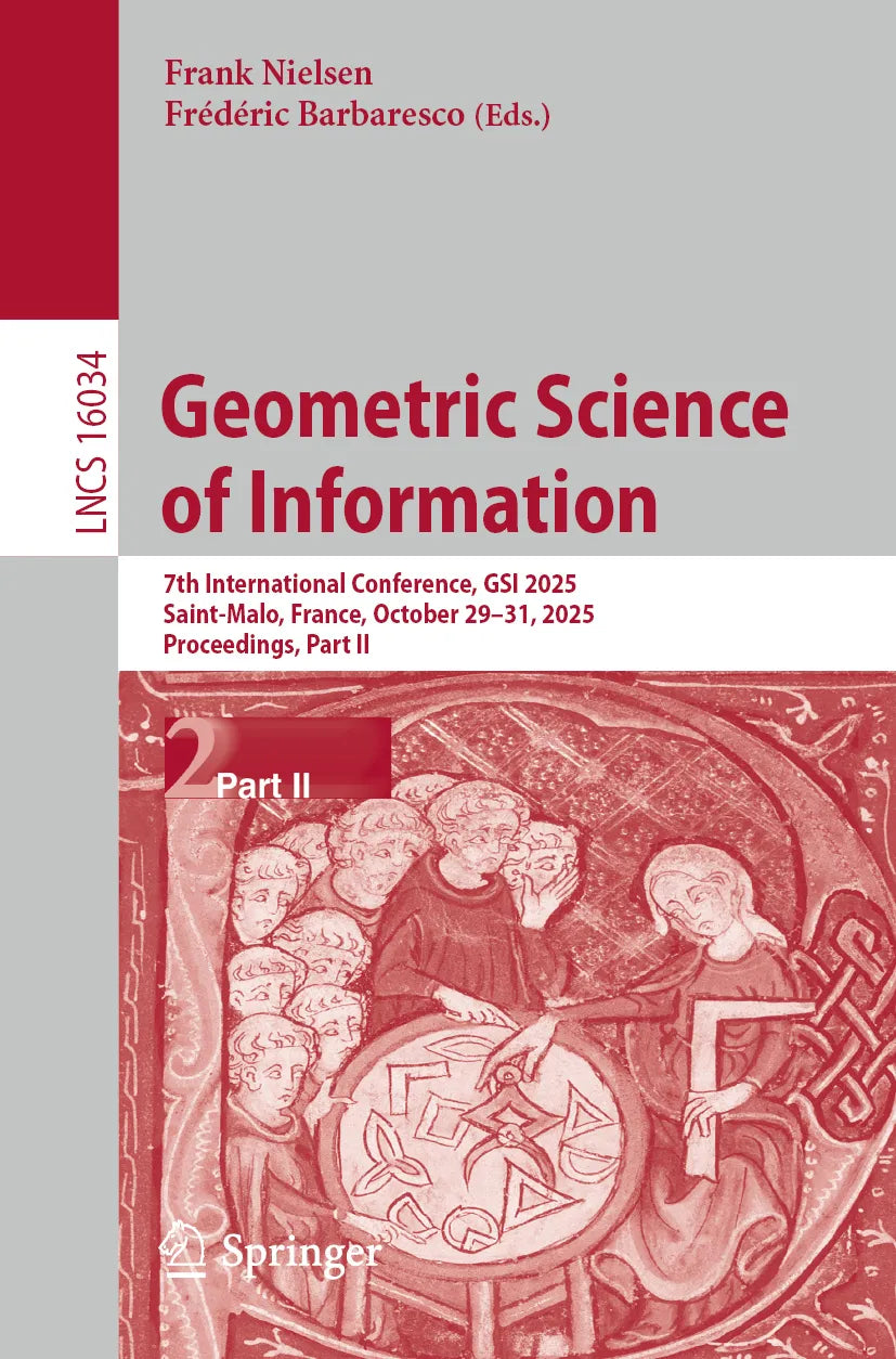 Cover: Geometric Science of Information (E-Book)