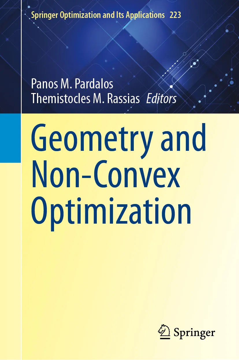 Cover: Geometry and Non-Convex Optimization (E-Book)