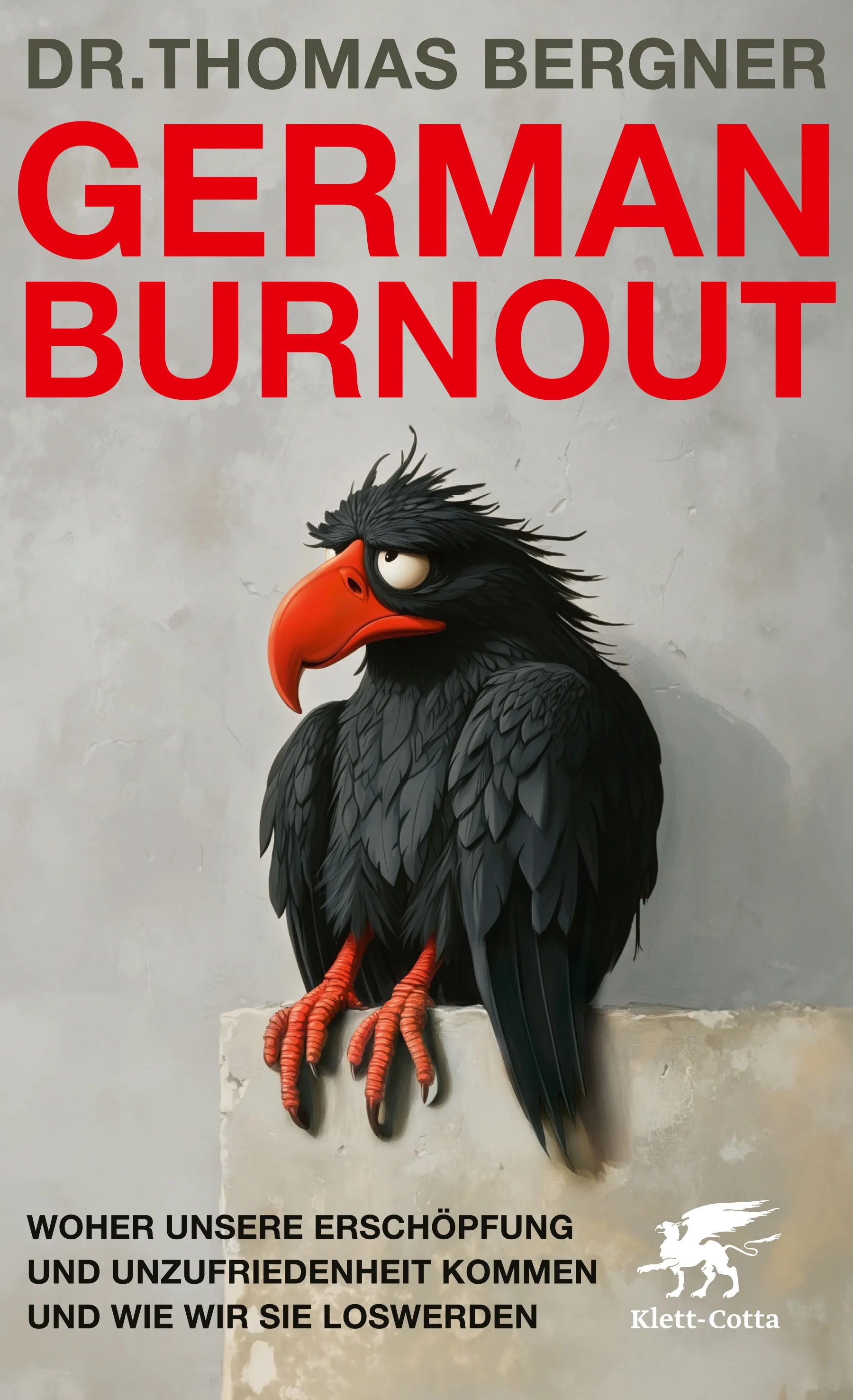 Buchcover von 'German Burnout' - Paperback von Thomas Bergner