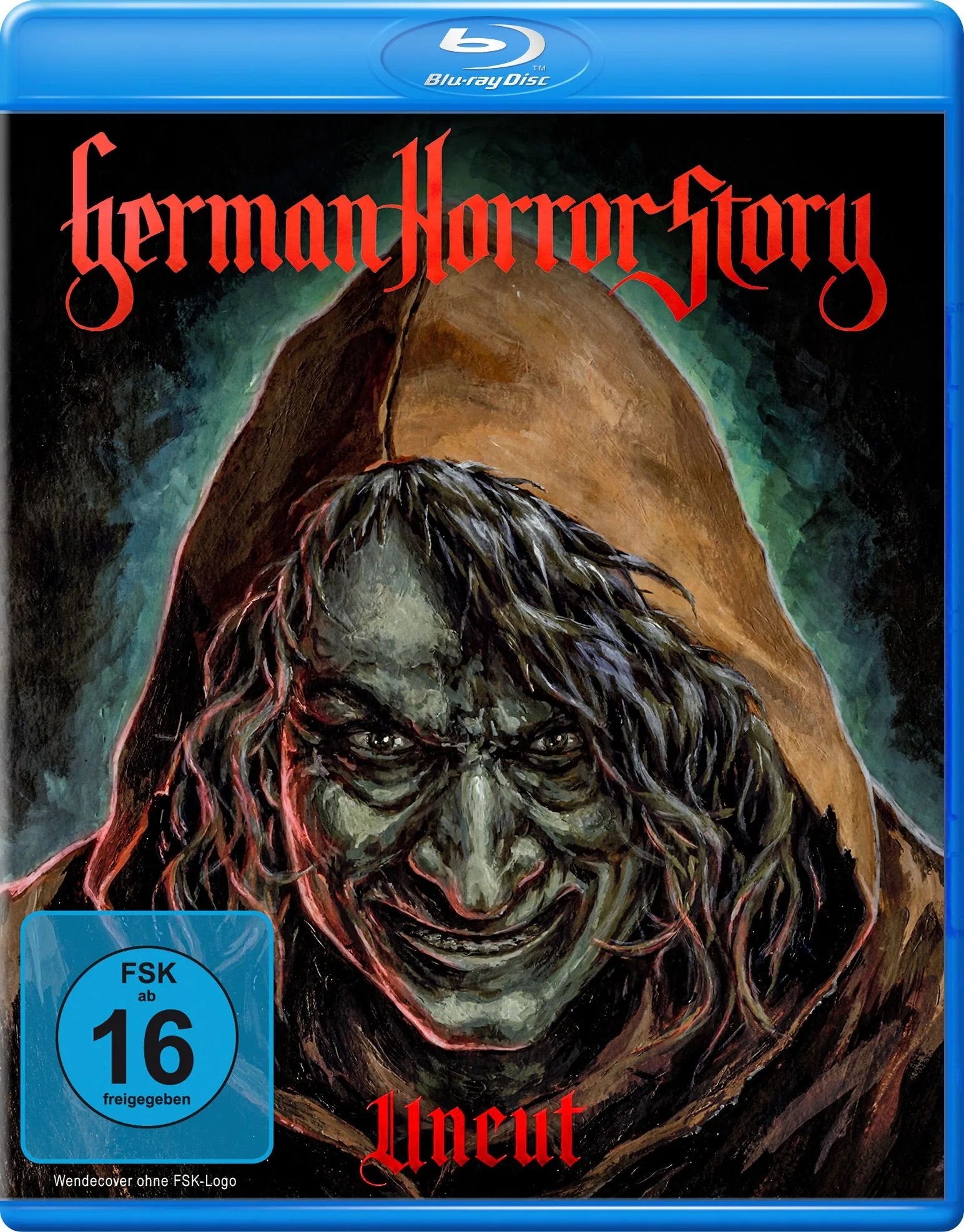 Blu-ray-Cover: German Horror Story. Regie: David Brückner