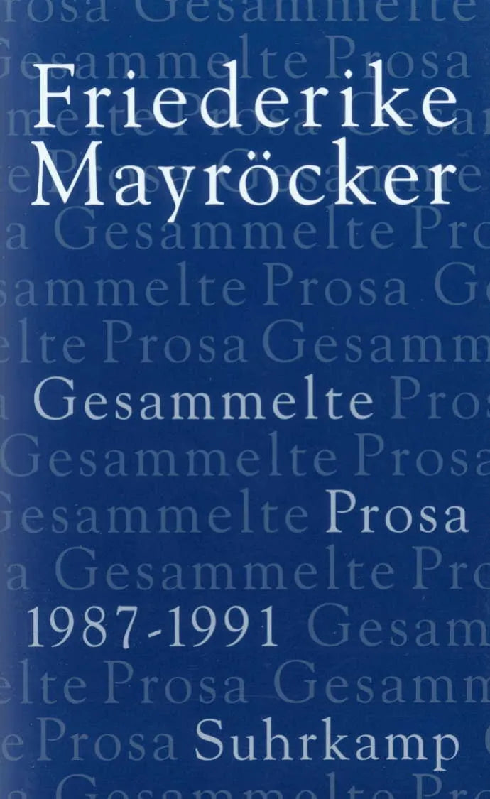 Buchcover von 'Gesammelte Prosa' - Gebundene Ausgabe von Friederike Mayröcker