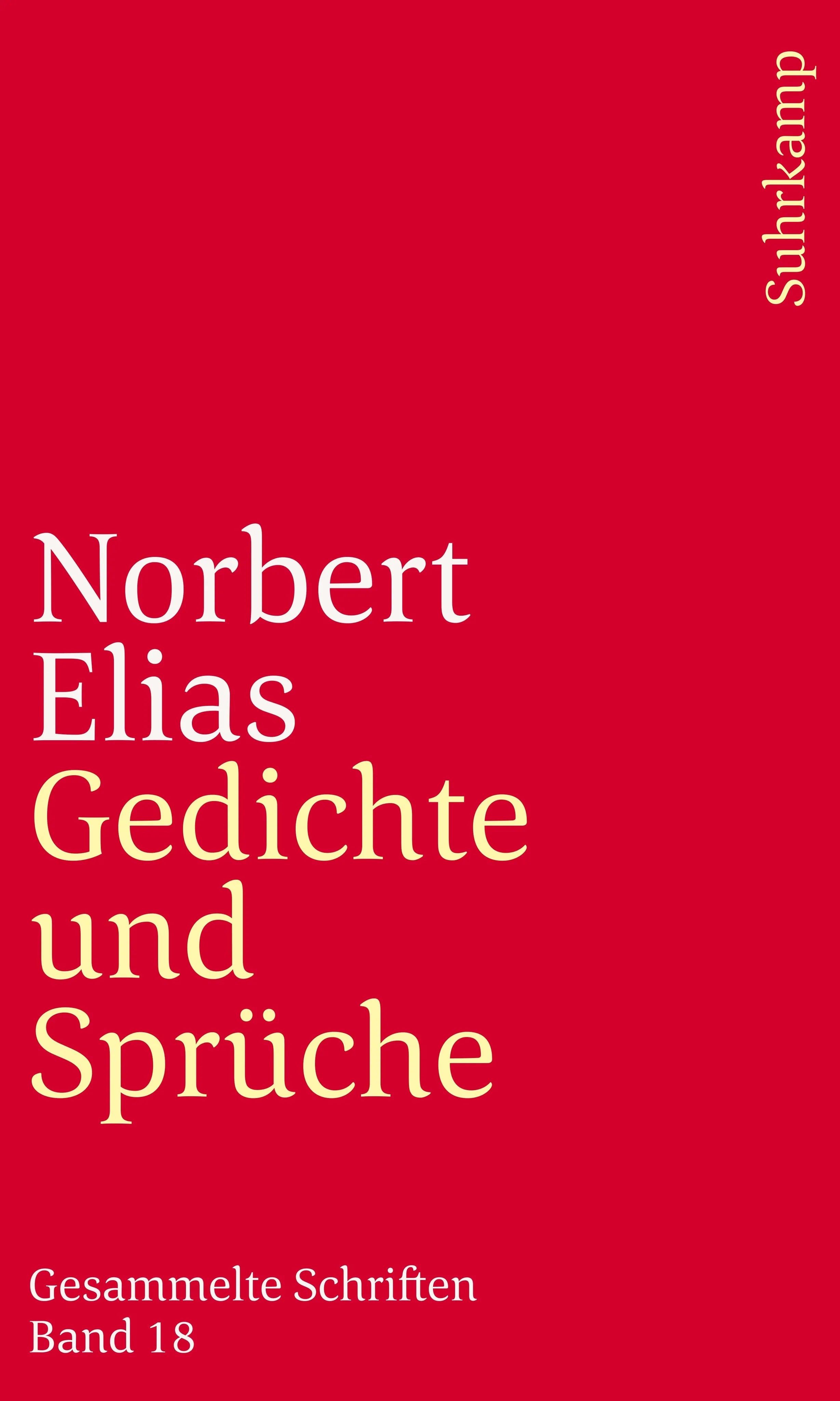 Buchcover von 'Gesammelte Schriften in 19 Bänden' - Taschenbuch von Norbert Elias