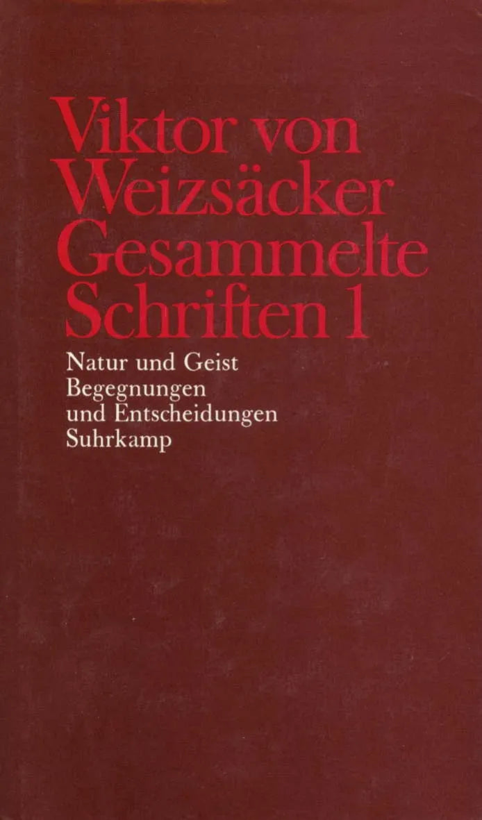Buchcover von 'Gesammelte Schriften in zehn Bänden' - Gebundene Ausgabe von Viktor Weizsäcker