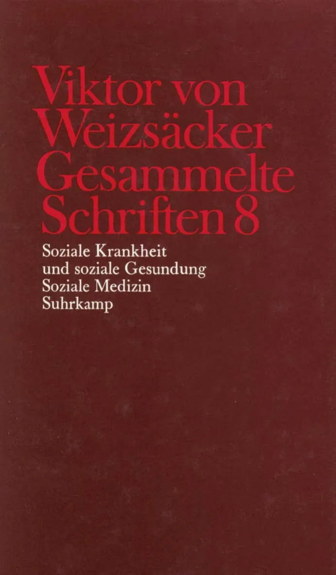 Buchcover von 'Gesammelte Schriften in zehn Bänden' - Taschenbuch von Viktor Weizsäcker