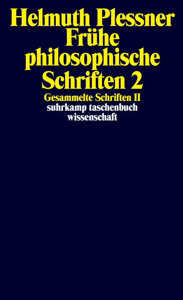 Buchcover von 'Gesammelte Schriften in zehn Bänden' - Taschenbuch von Helmuth Plessner