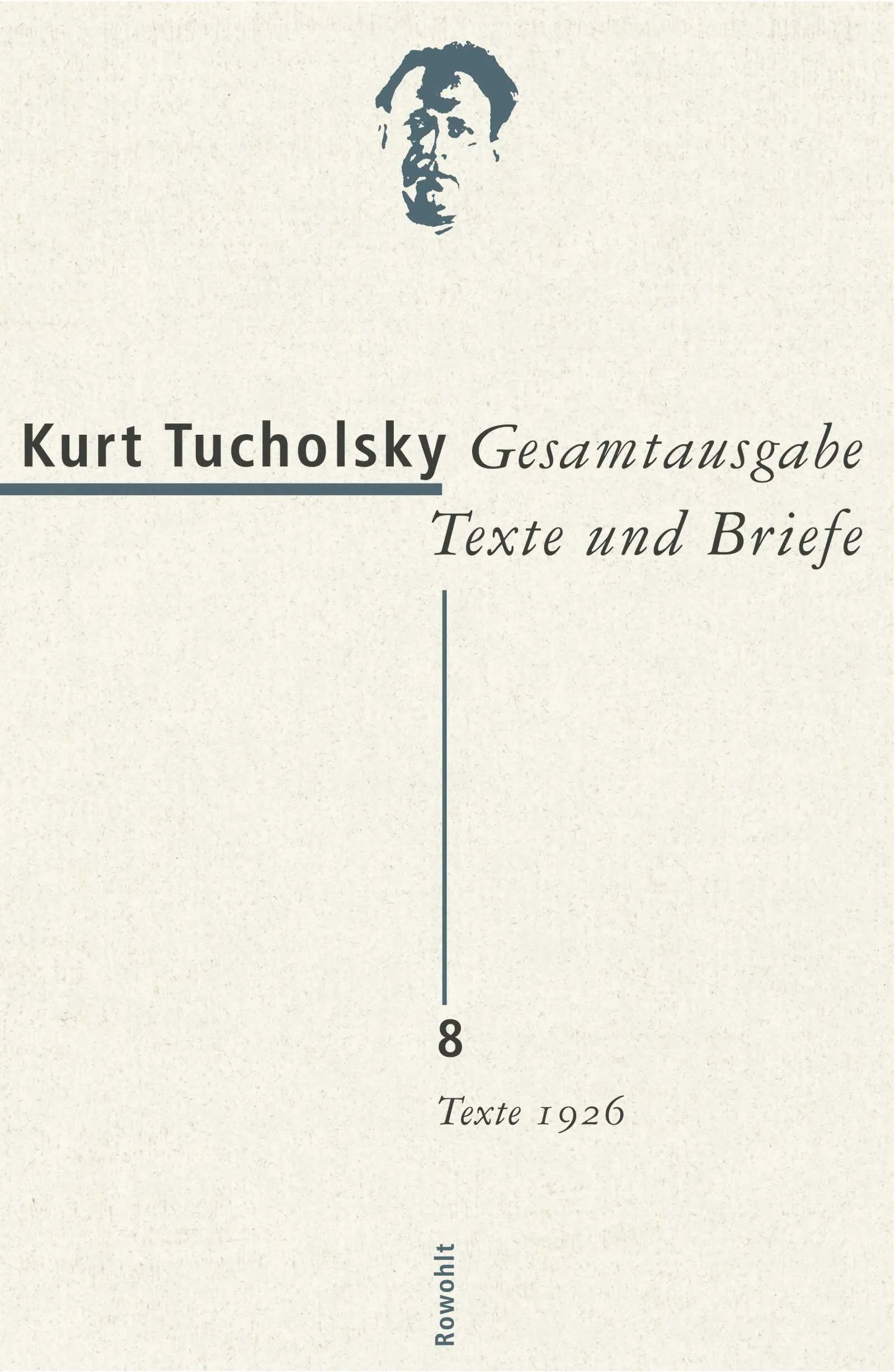 Buchcover von 'Gesamtausgabe Texte und Briefe 8' - Gebundene Ausgabe von Kurt Tucholsky