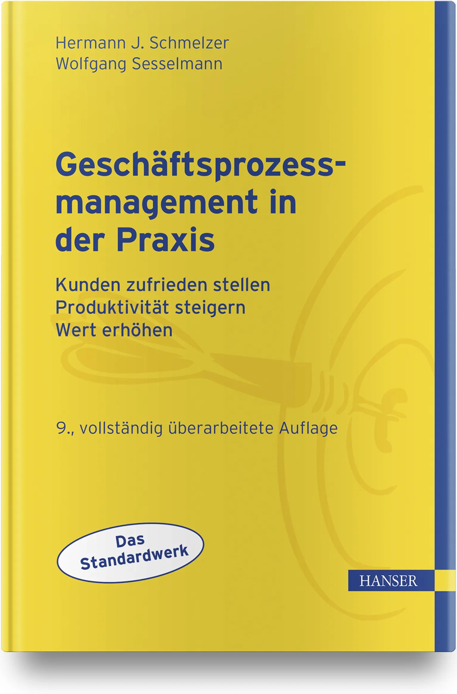Buchcover von 'Geschäftsprozessmanagement in der Praxis' - Gebundene Ausgabe von Hermann J. Schmelzer