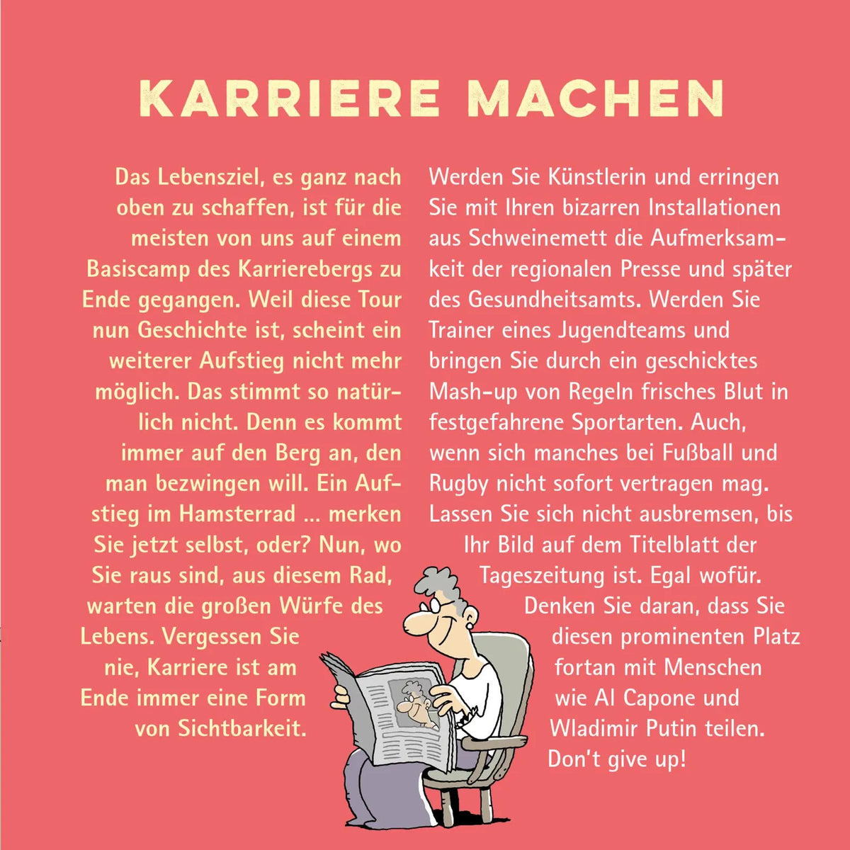 Detailansicht: Geschafft: Was du im Ruhestand alles tun darfst! (Hardcover)
