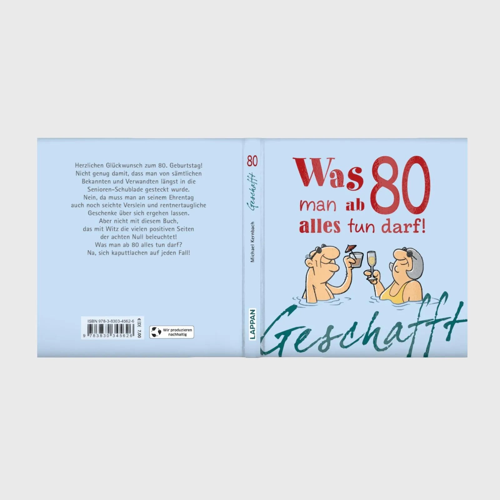 Produktansicht: Geschafft: Was man ab 80 alles tun darf! (Gebundene Ausgabe)