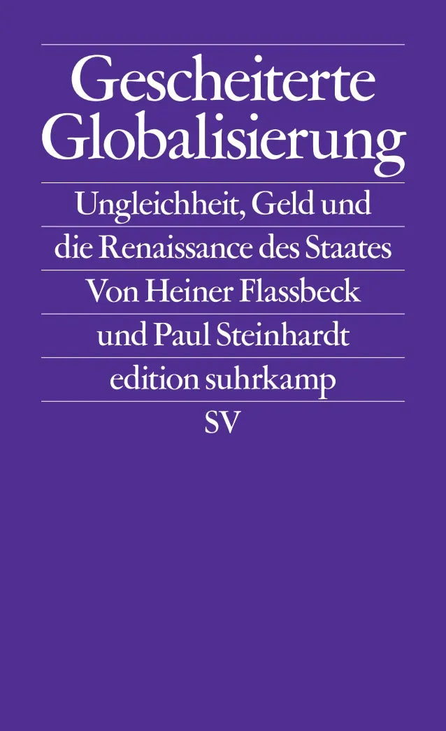 Buchcover von 'Gescheiterte Globalisierung' - Taschenbuch von Heiner Flassbeck
