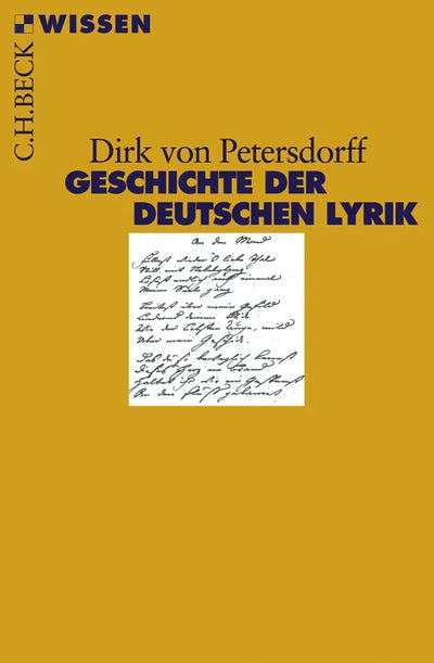 Geschichte der deutschen Lyrik