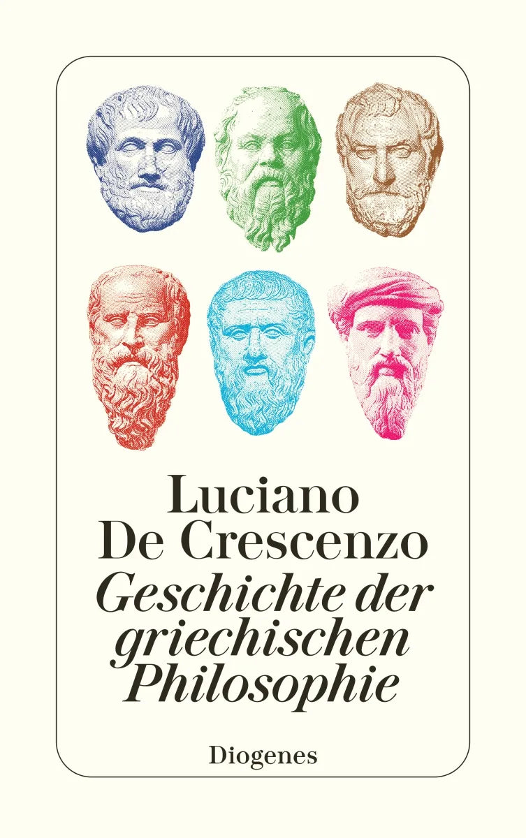 Buchcover von 'Geschichte der griechischen Philosophie' - Taschenbuch von Luciano De Crescenzo