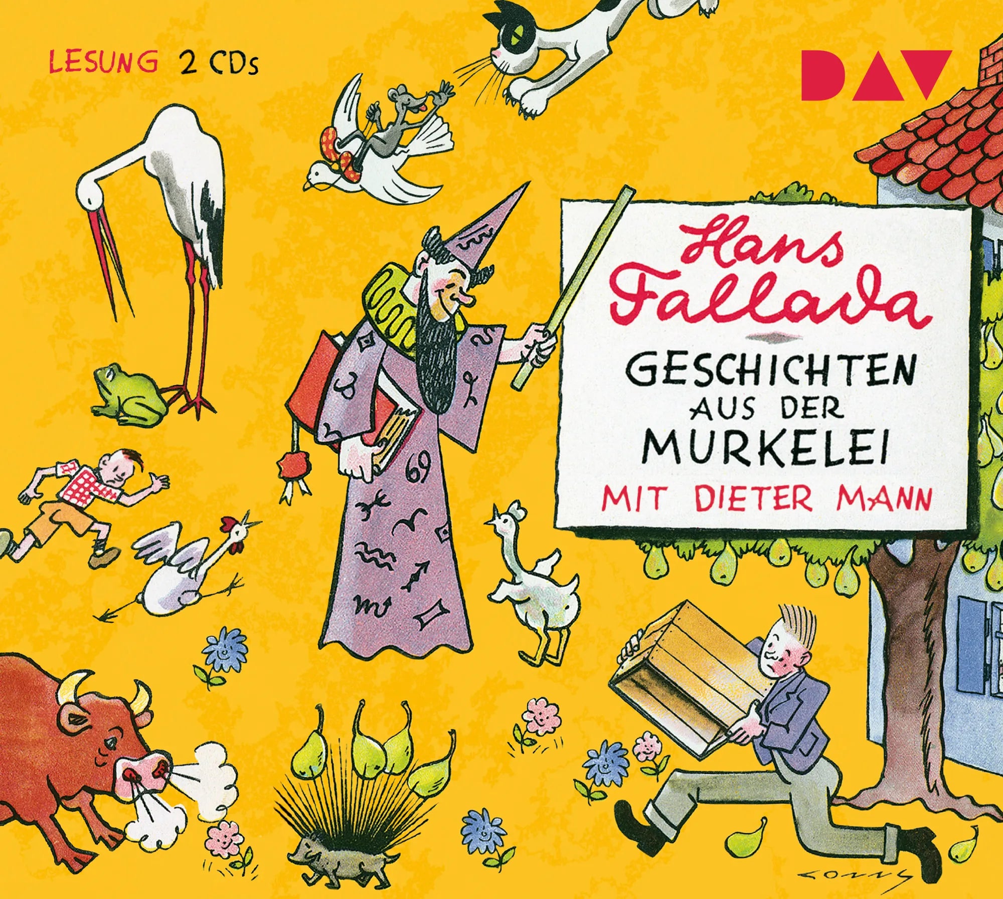 Buchcover von 'Geschichten aus der Murkelei' - Hörbuch (CD) von Hans Fallada