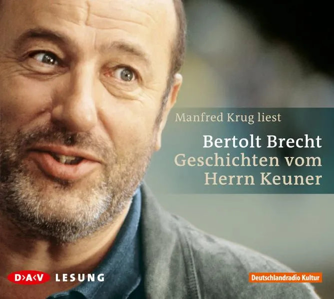 Buchcover von 'Geschichten vom Herrn Keuner' - Hörbuch (CD) von Bertolt Brecht