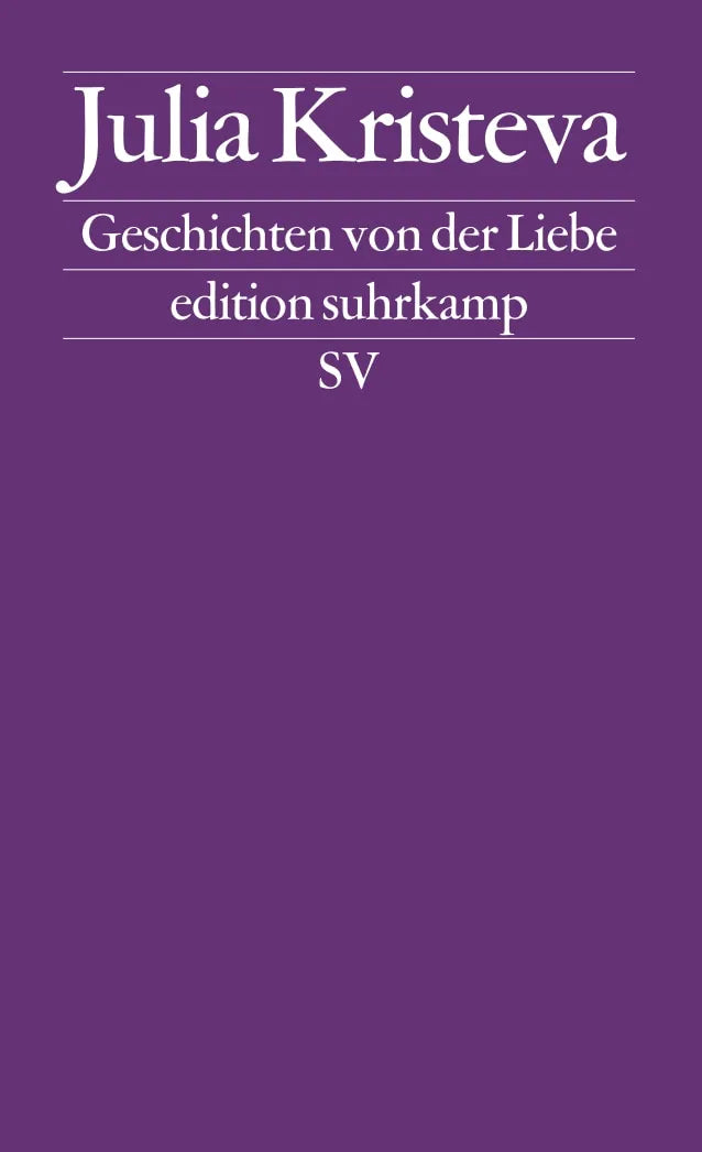 Buchcover von 'Geschichten von der Liebe' - Taschenbuch von Julia Kristeva