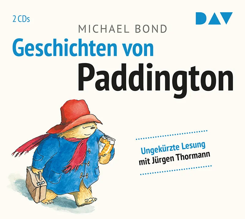 Buchcover von 'Geschichten von Paddington' - Hörbuch (CD) von Michael Bond