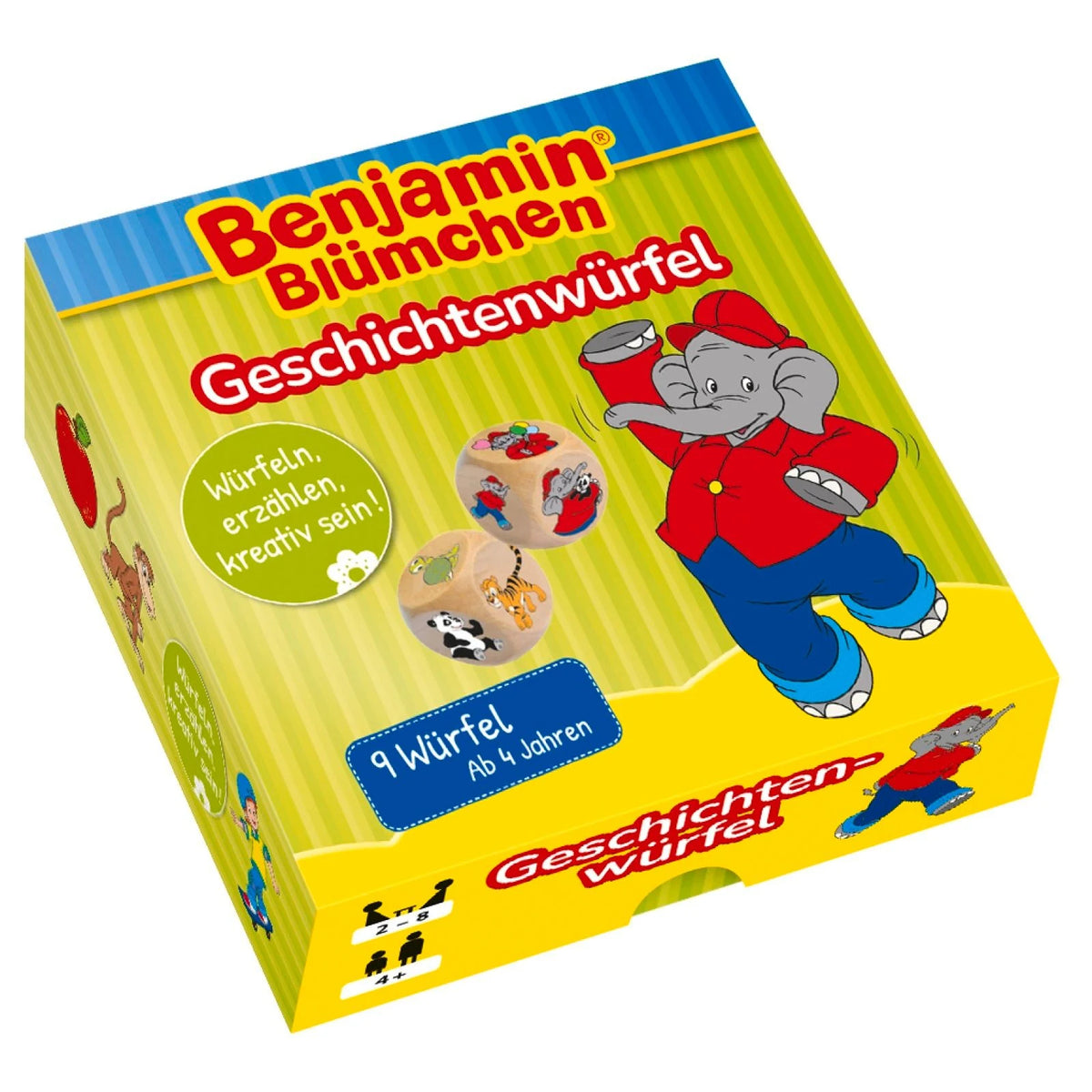 Lernspiel: Geschichtenwürfel mit Benjamin Blümchen