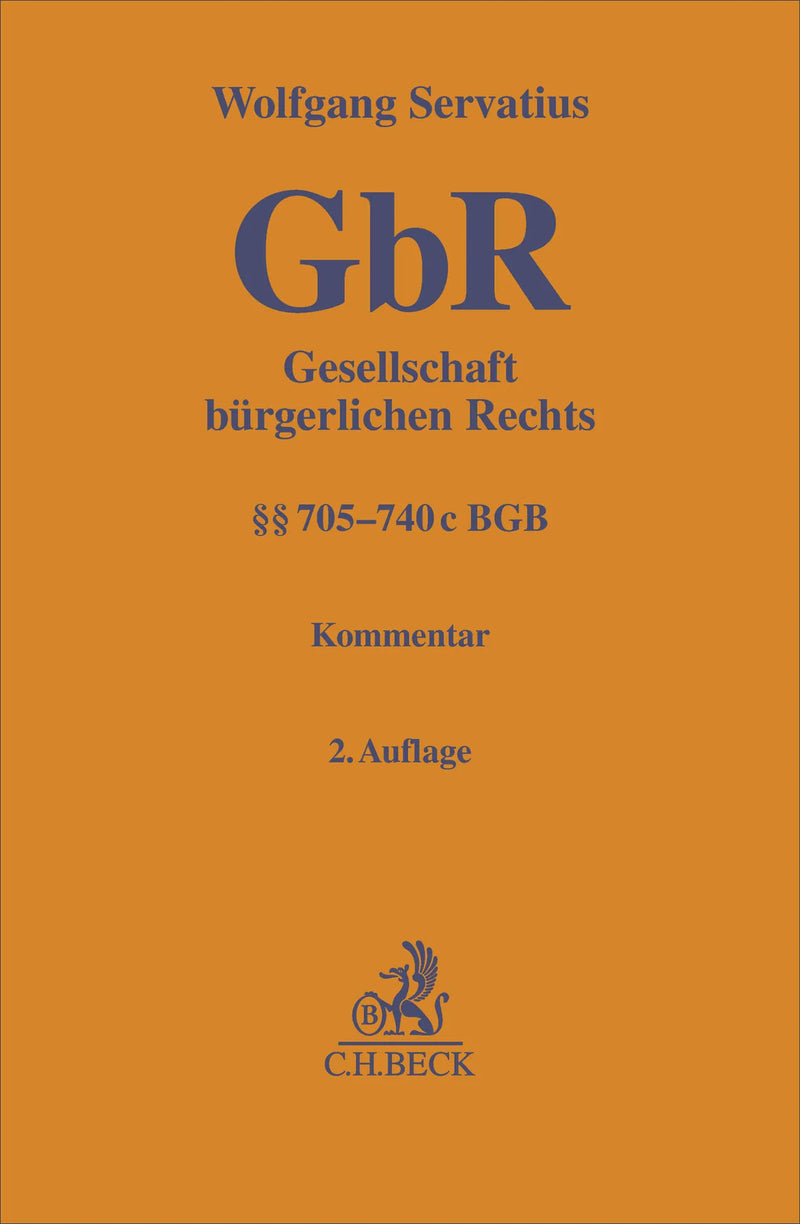 Gesellschaft bürgerlichen Rechts. GbR