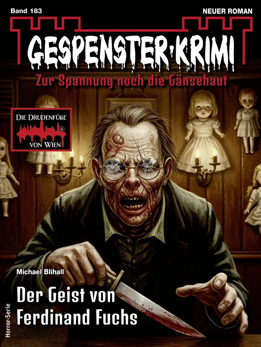 Cover: Gespenster-Krimi 183 (E-Book) von Michael Blihall