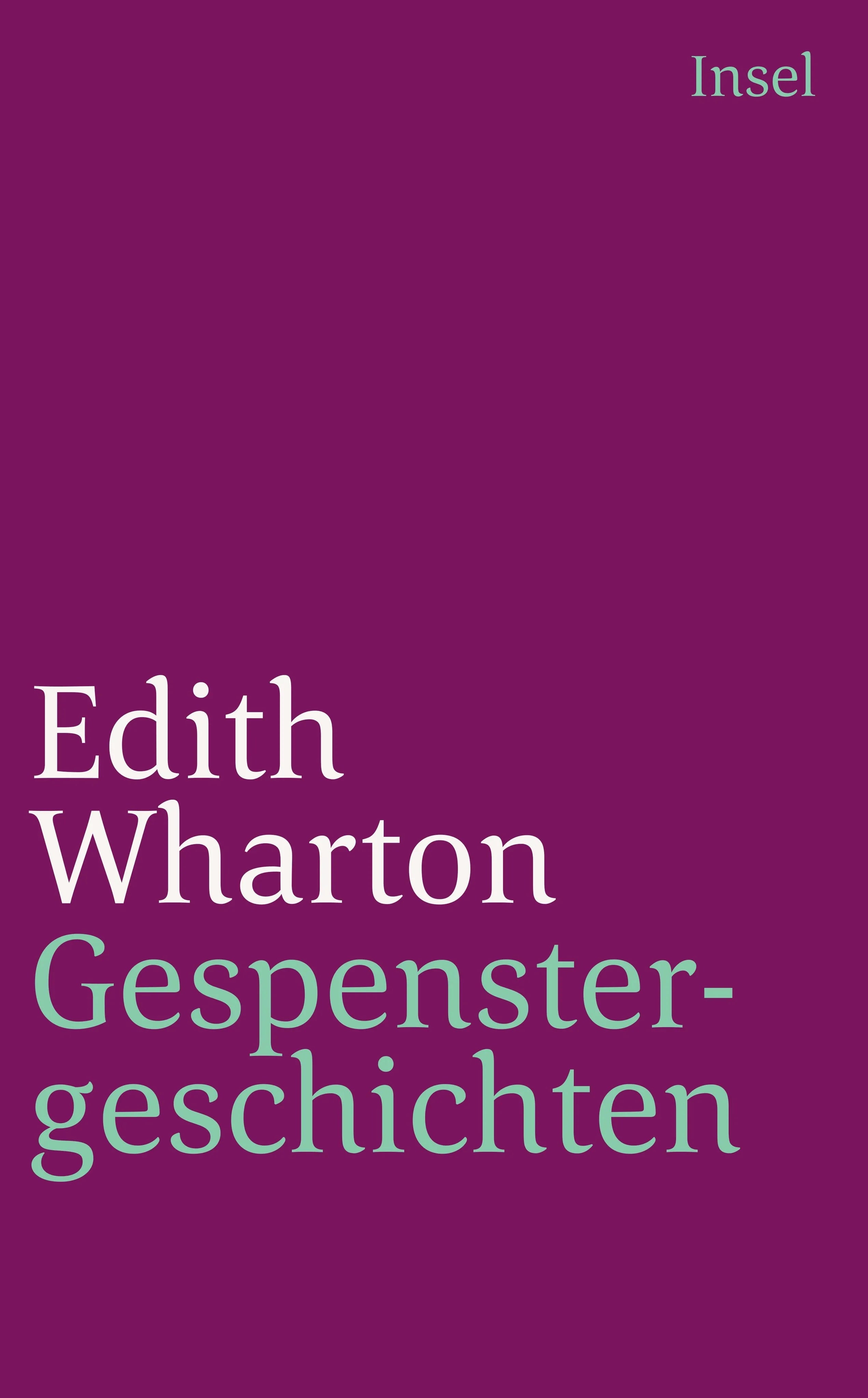 Buchcover von 'Gespenstergeschichten' - Taschenbuch von Edith Wharton