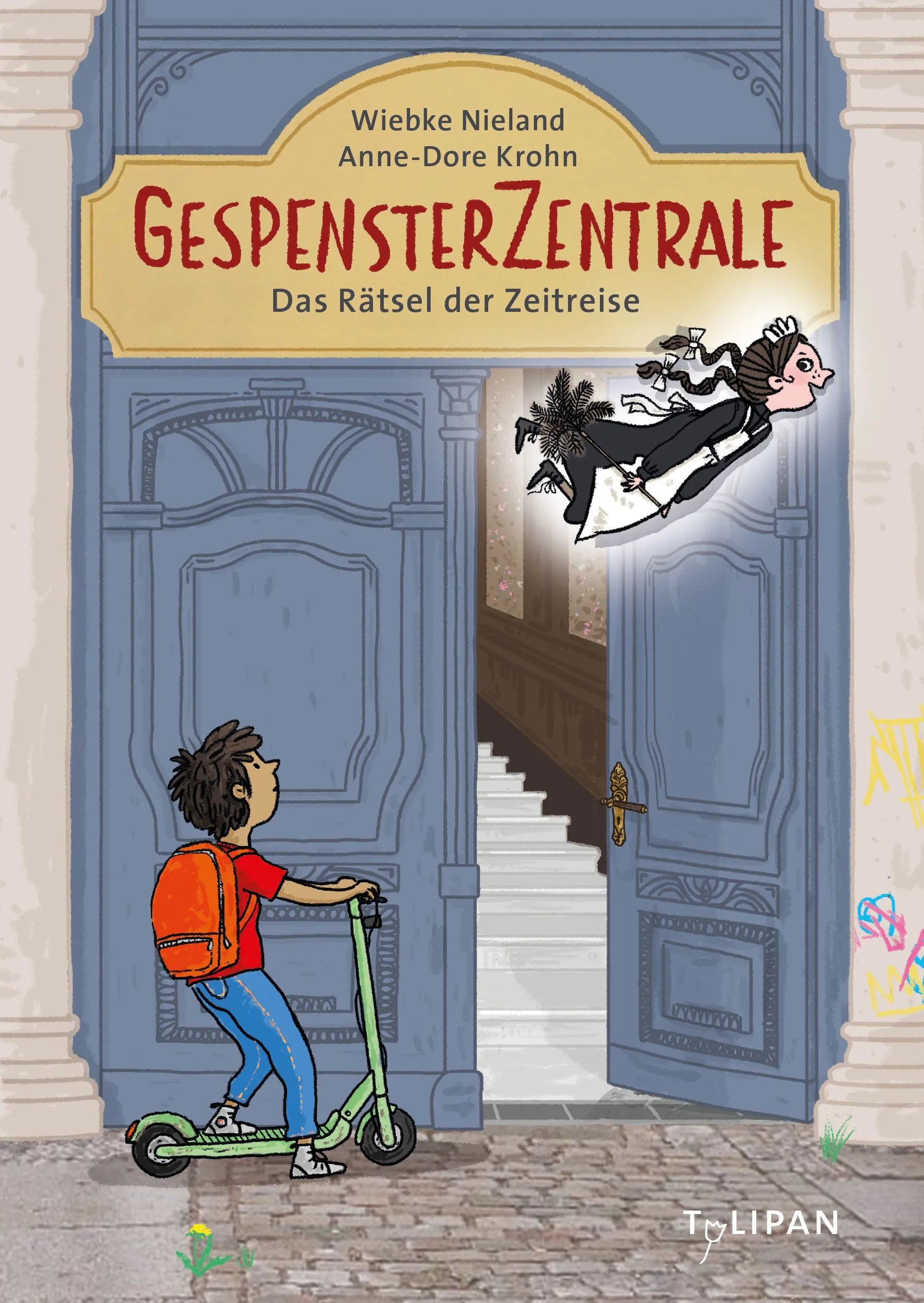 Cover: Gespensterzentrale. Das Rätsel der Zeitreise (Hardcover) von Wiebke Nieland