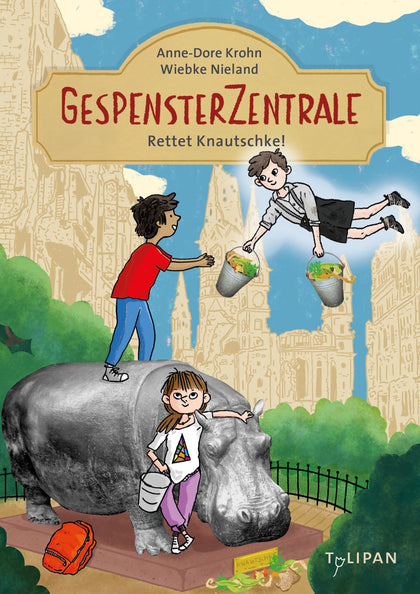 Cover: Gespensterzentrale. Rettet Knautschke! (Hardcover) von Anne-Dore Krohn