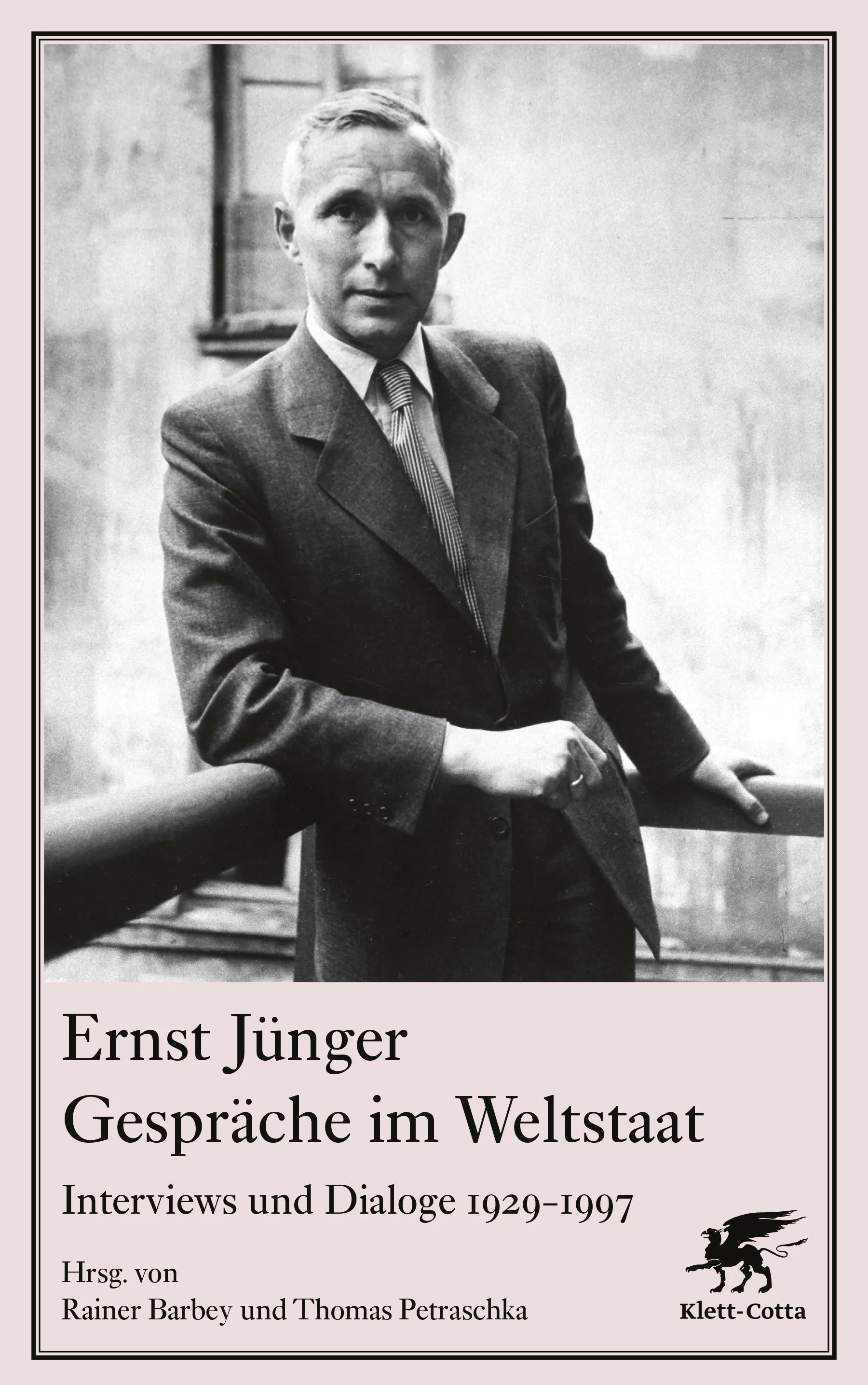 Buchcover von 'Gespräche im Weltstaat' - Gebundene Ausgabe von Ernst Jünger