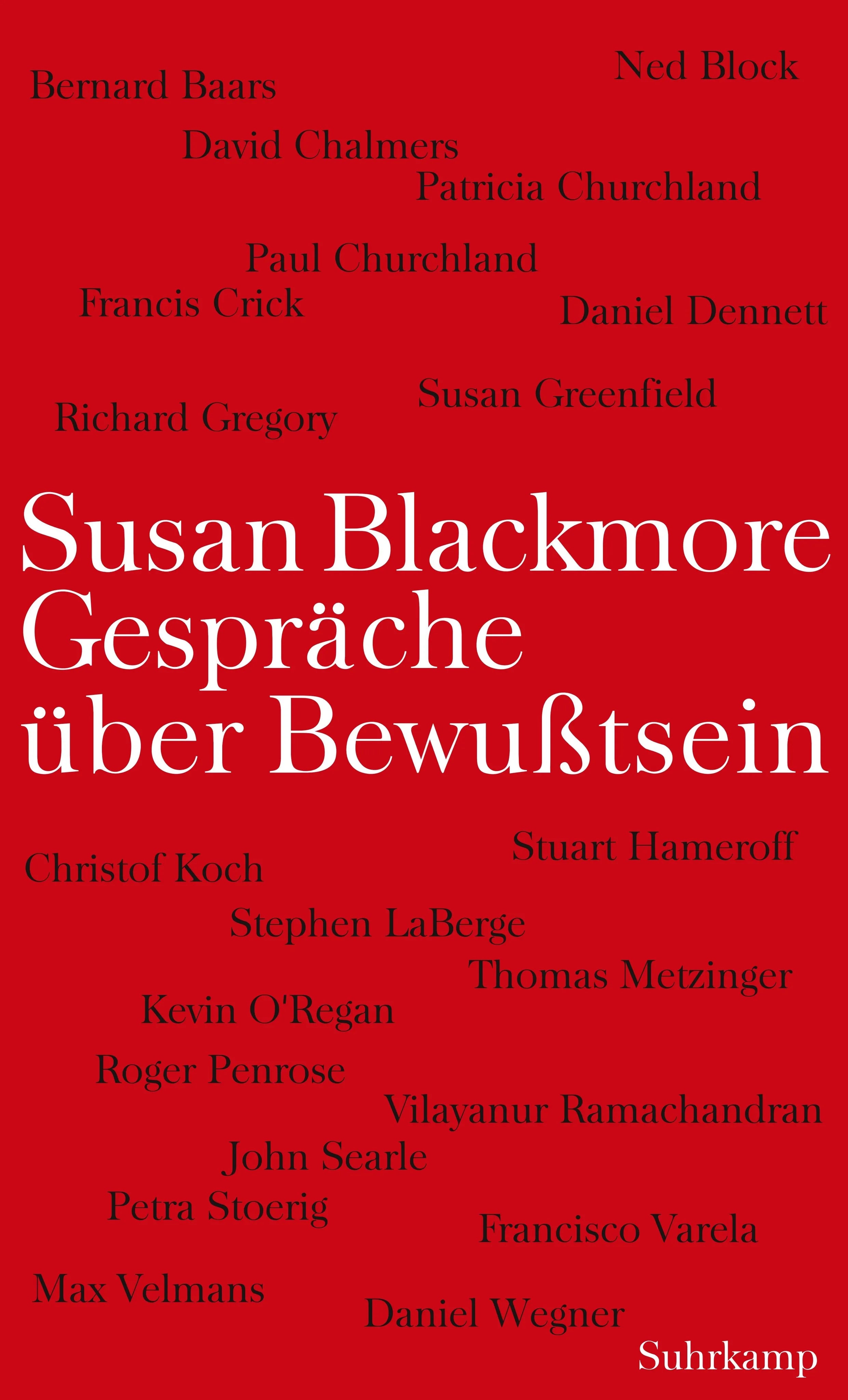 Buchcover von 'Gespräche über Bewußtsein' - Gebundene Ausgabe von Susan Blackmore