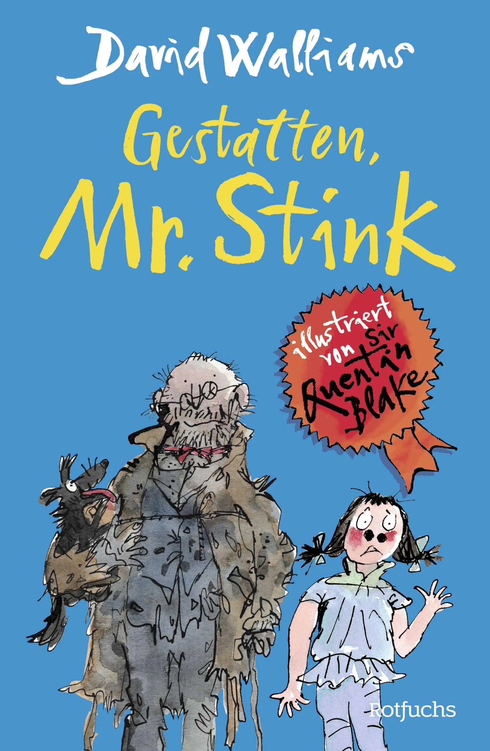Buchcover von 'Gestatten, Mr. Stink' - Gebundene Ausgabe von David Walliams
