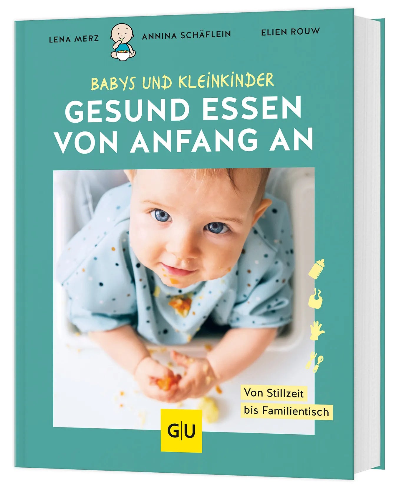 Buchcover von 'Gesund essen von Anfang an' - Gebundene Ausgabe von Lena Merz