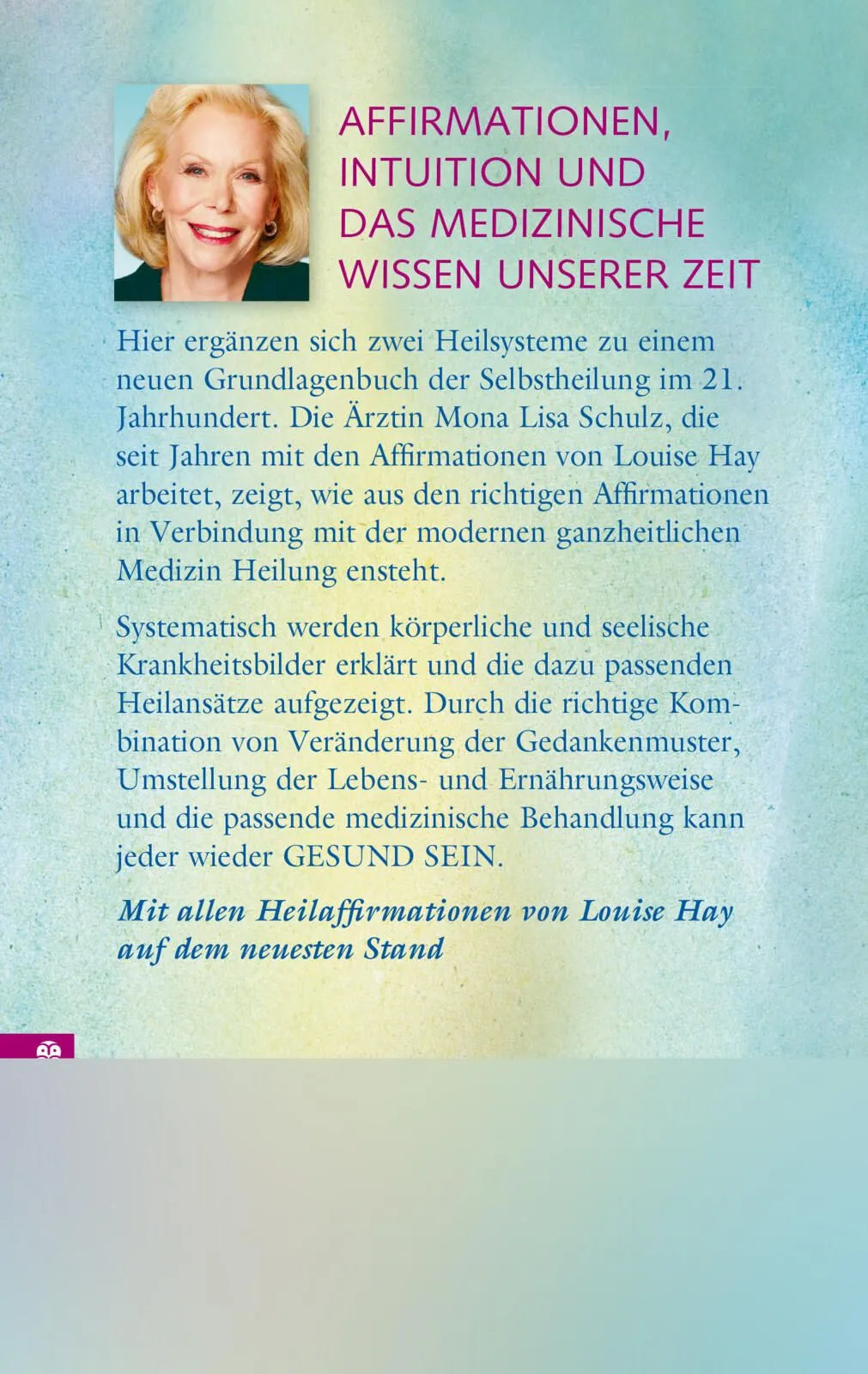Rückseite: Gesund Sein (Taschenbuch)