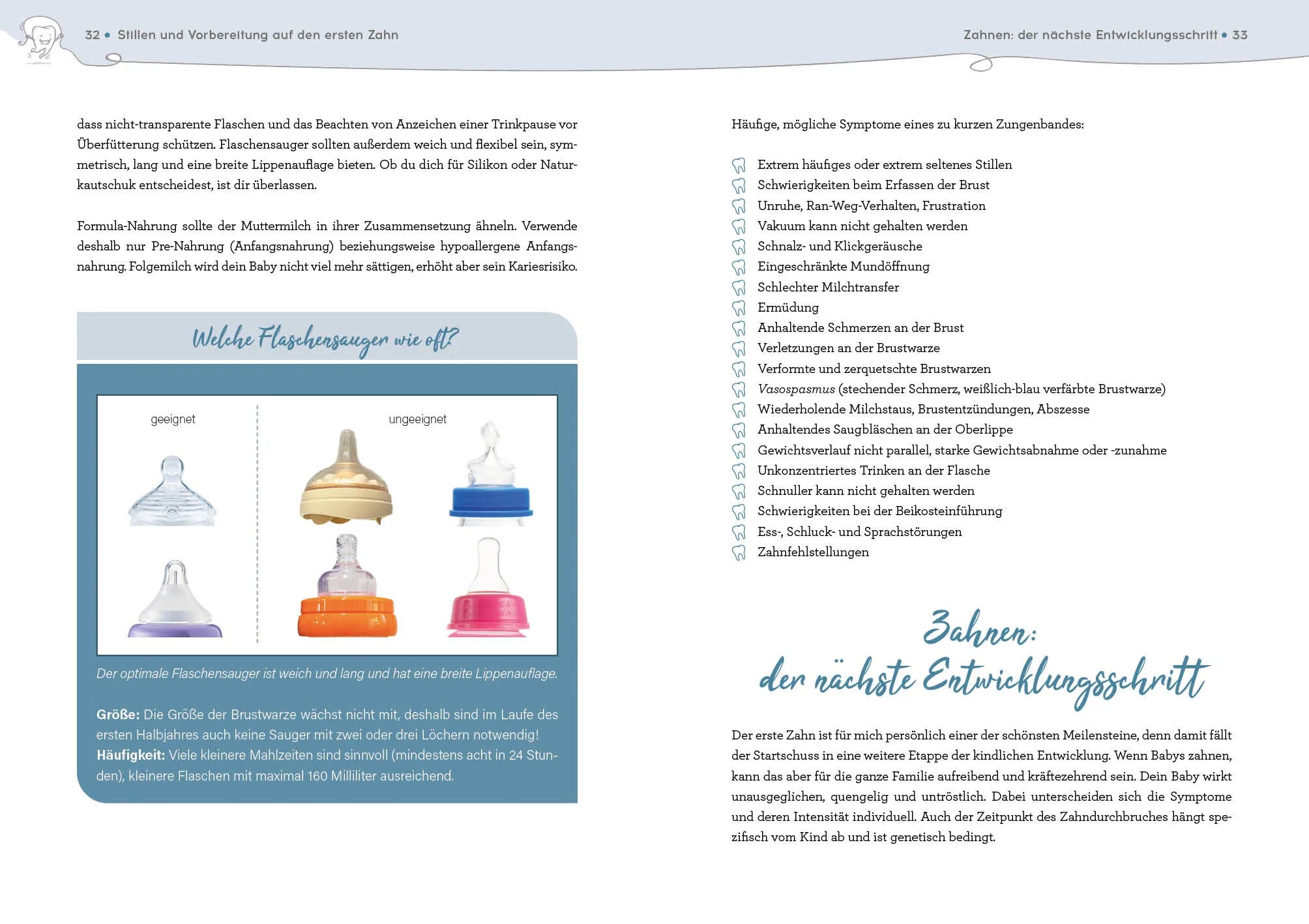 Innenansicht von 'Gesunde Zähne für dein Kind' - Taschenbuch
