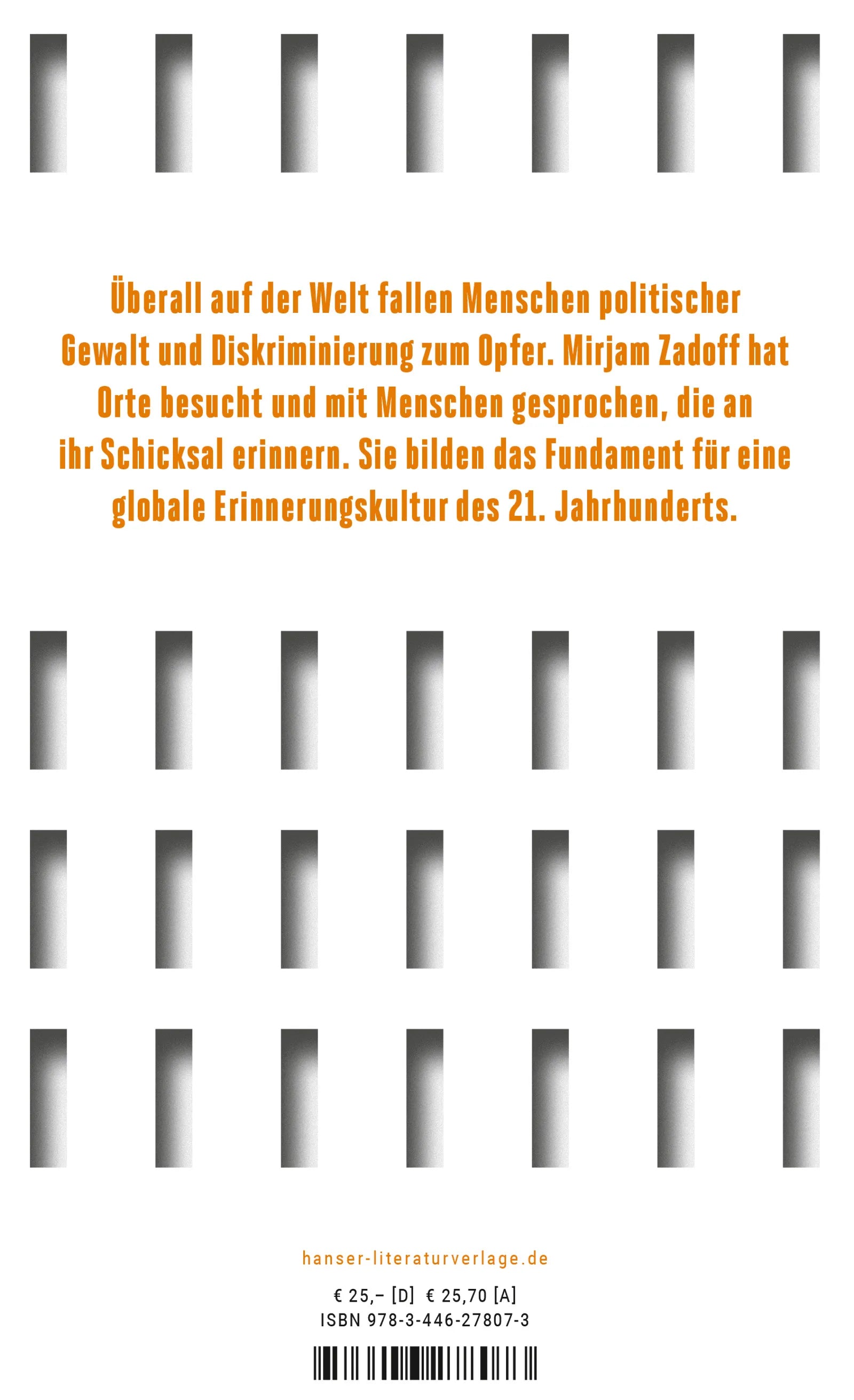 Produktansicht: Gewalt und Gedächtnis (Gebundene Ausgabe)