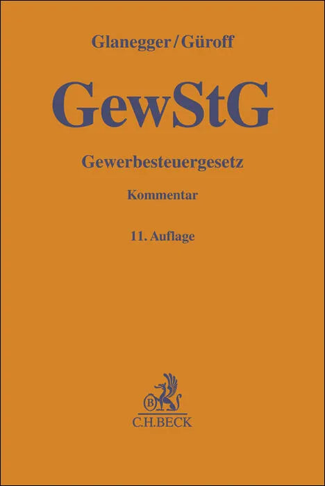 Cover: Gewerbesteuergesetz. GewStG (Hardcover) von Georg Güroff