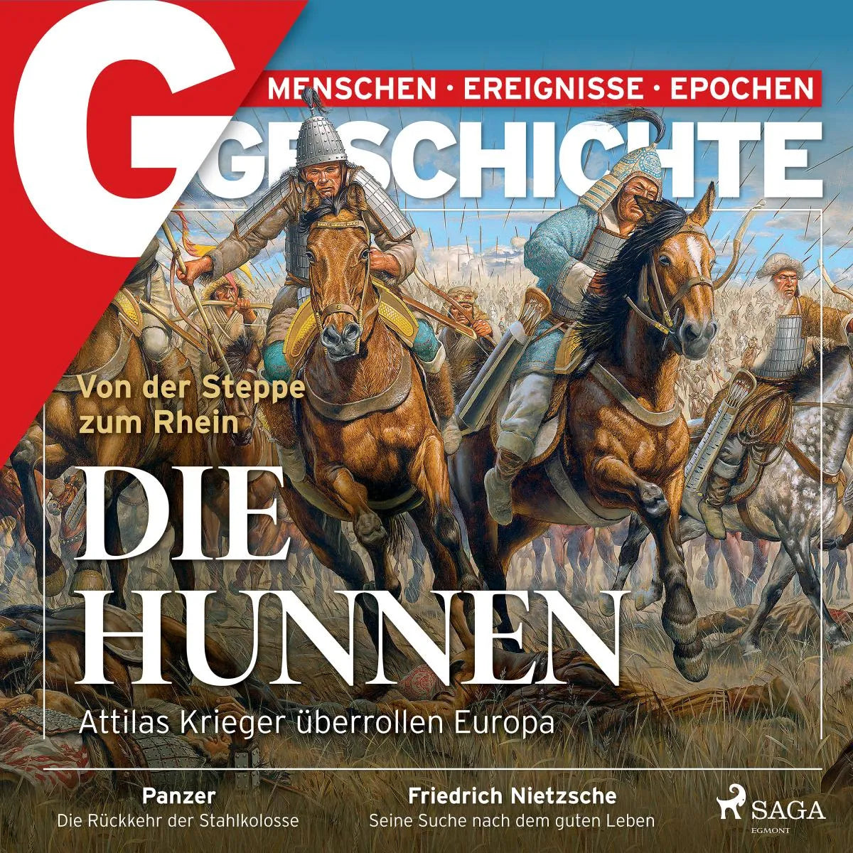 Cover: G/GESCHICHTE - Von der Steppe zum Rhein: Die Hunnen (Hörbuch Download)