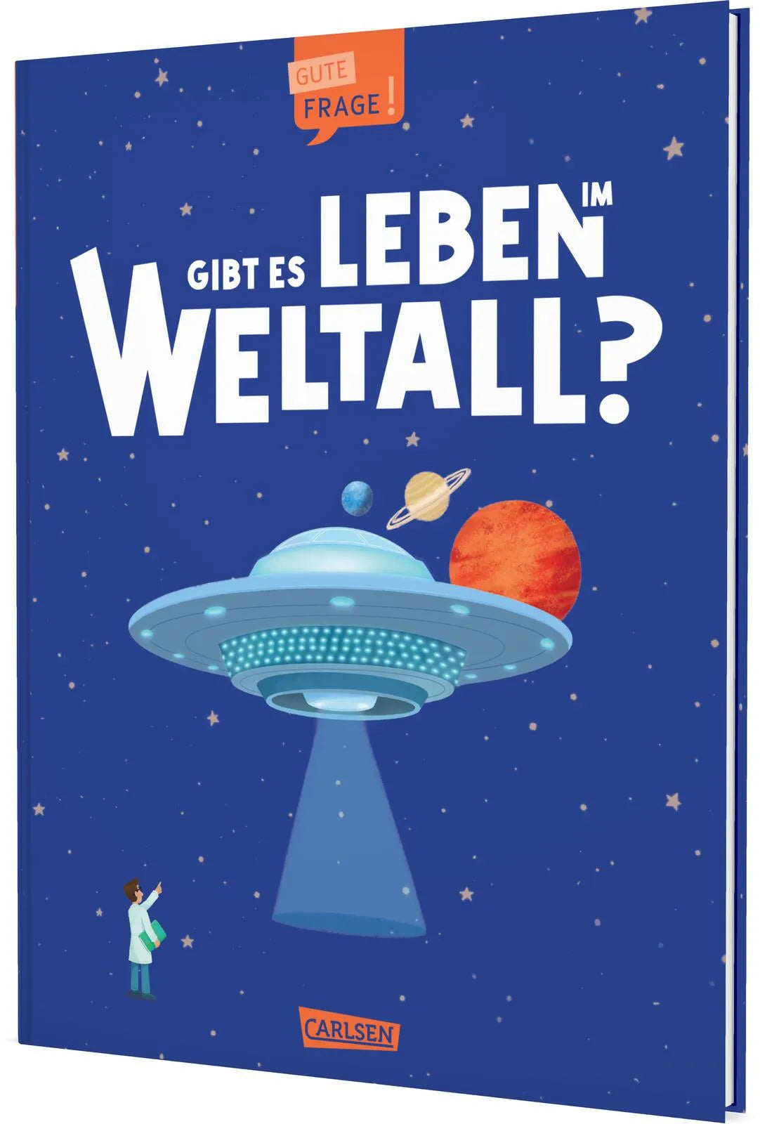 Buchcover von 'Gibt es Leben im Weltall?' - Gebundene Ausgabe von Olivia Watson