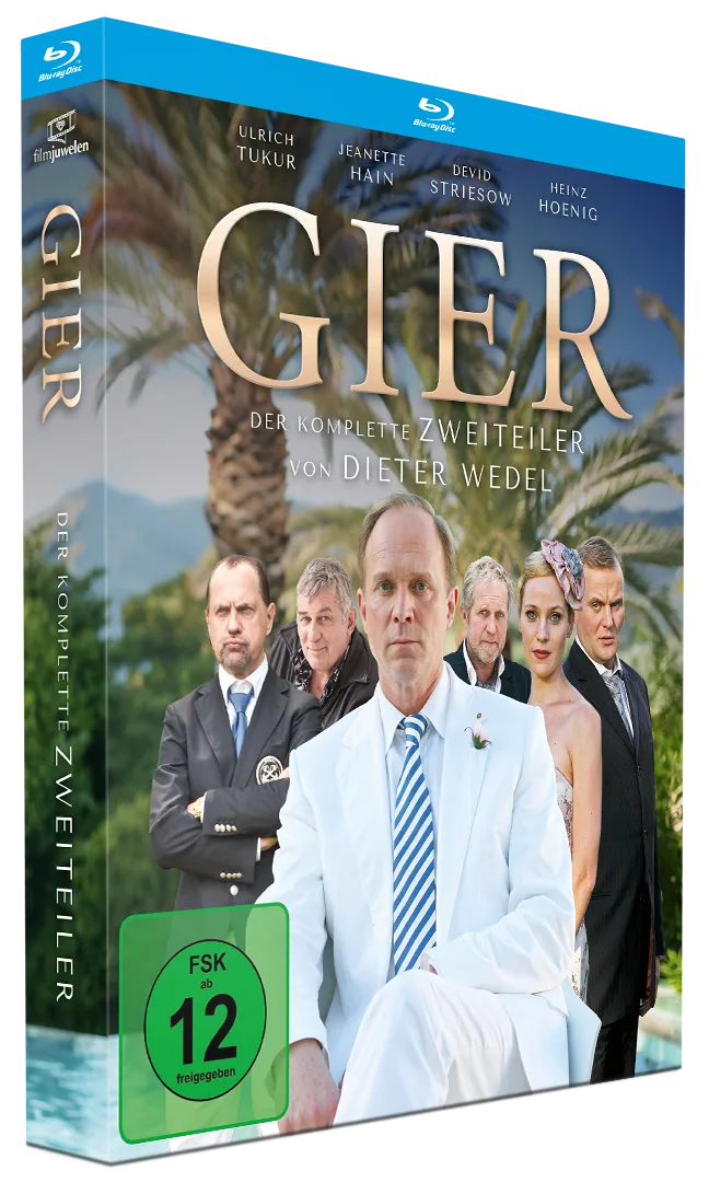 Produktansicht 1 von Gier - Der legendäre Zweiteiler von Dieter Wedel – Blu-ray