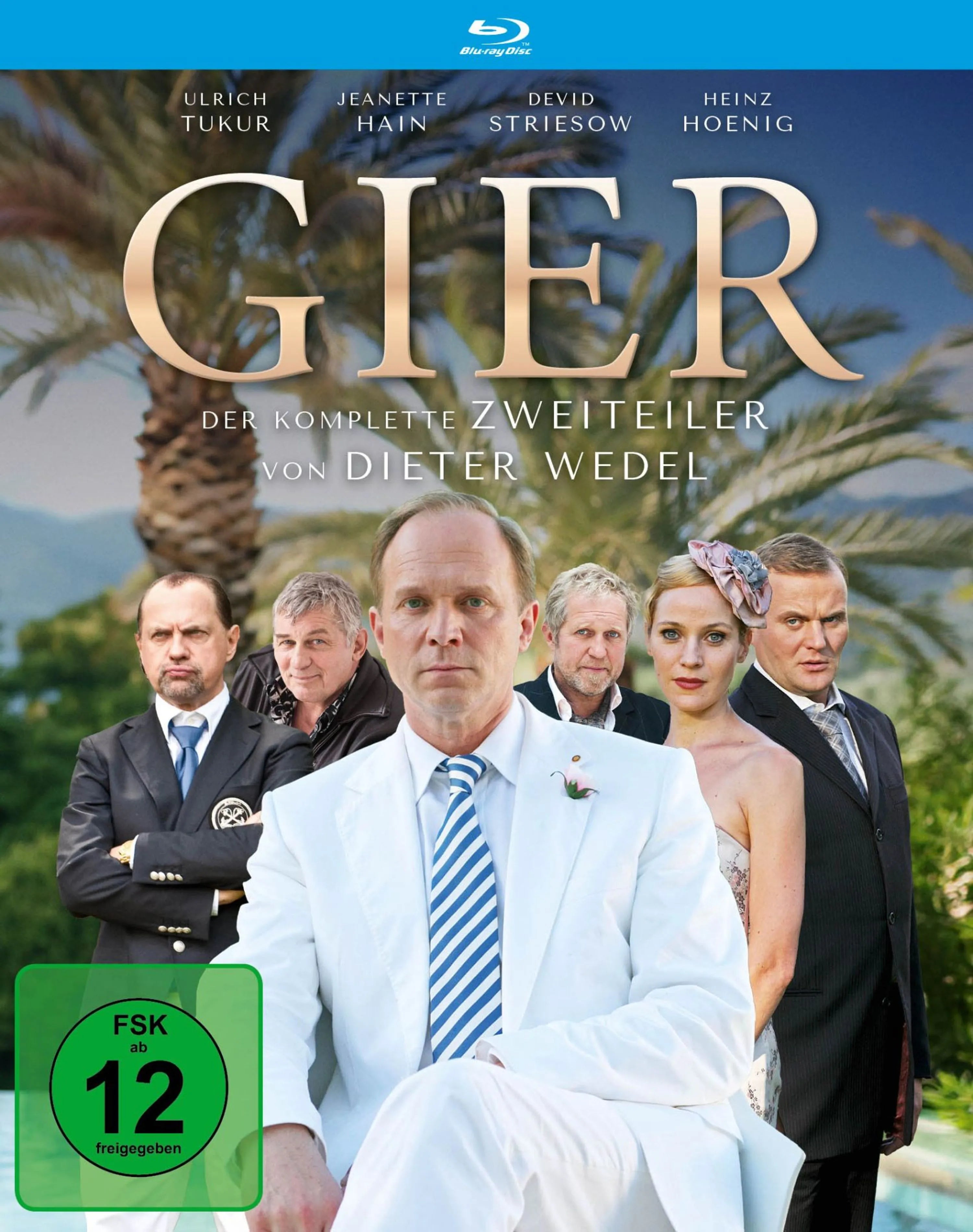 Gier Der legendäre Zweiteiler von Dieter Wedel Blu-ray Filmcover