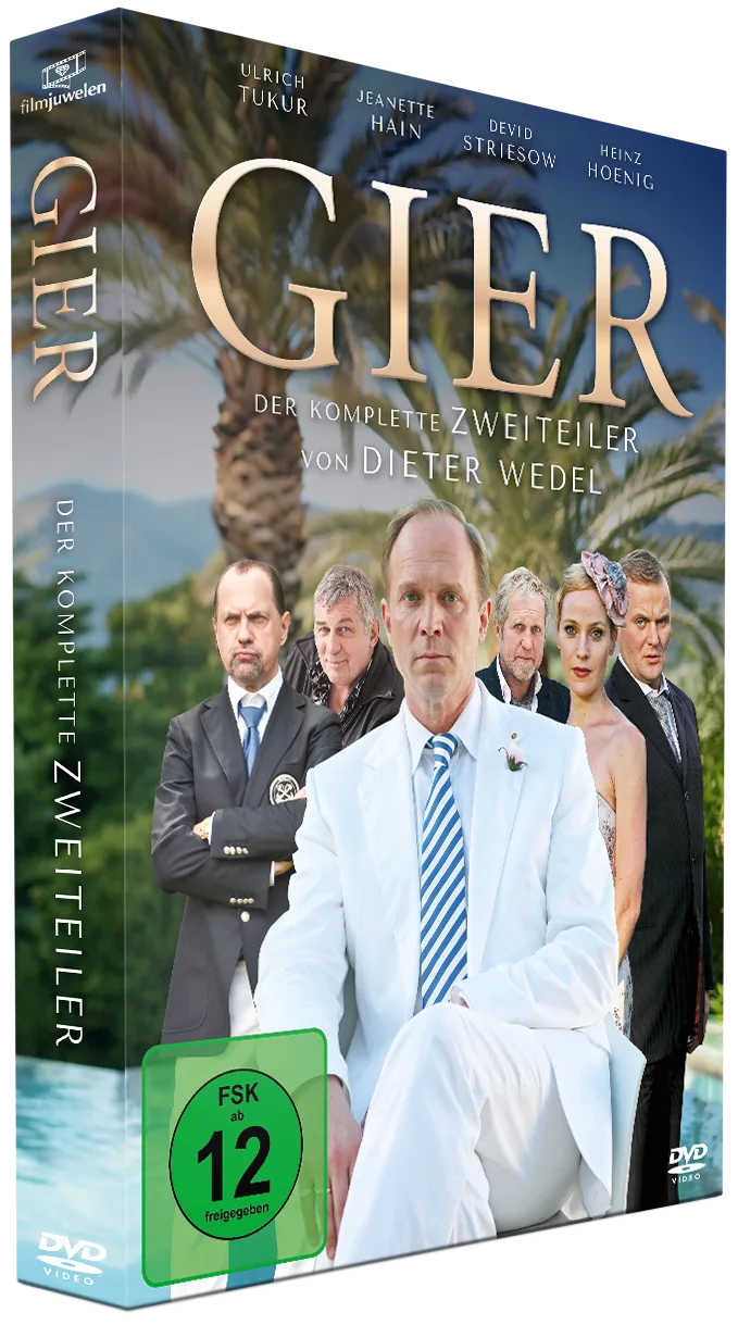 Produktansicht 1 von Gier - Der legendäre Zweiteiler von Dieter Wedel – DVD